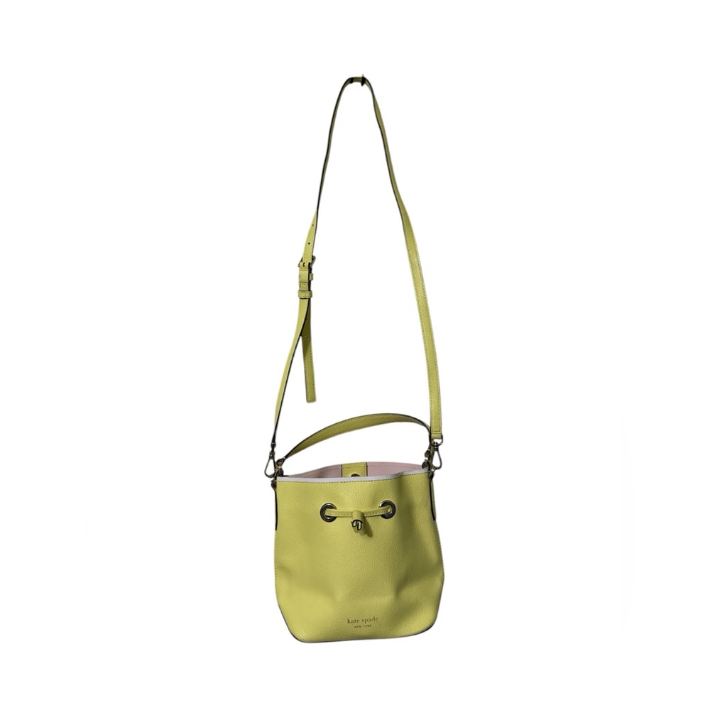 Kate Spade Yellow Bucket Bag